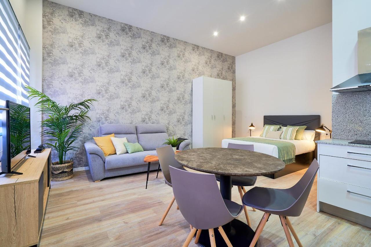 Del Parque Flats Estudio Capuchinos 말라가 외부 사진