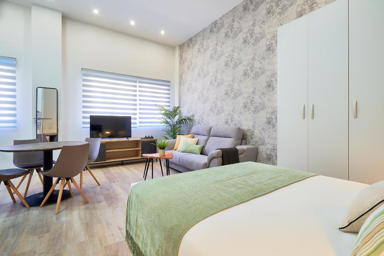 Del Parque Flats Estudio Capuchinos 말라가 외부 사진