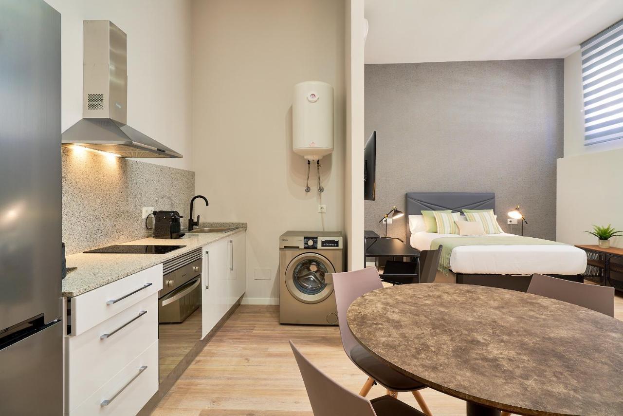 Del Parque Flats Estudio Capuchinos 말라가 외부 사진