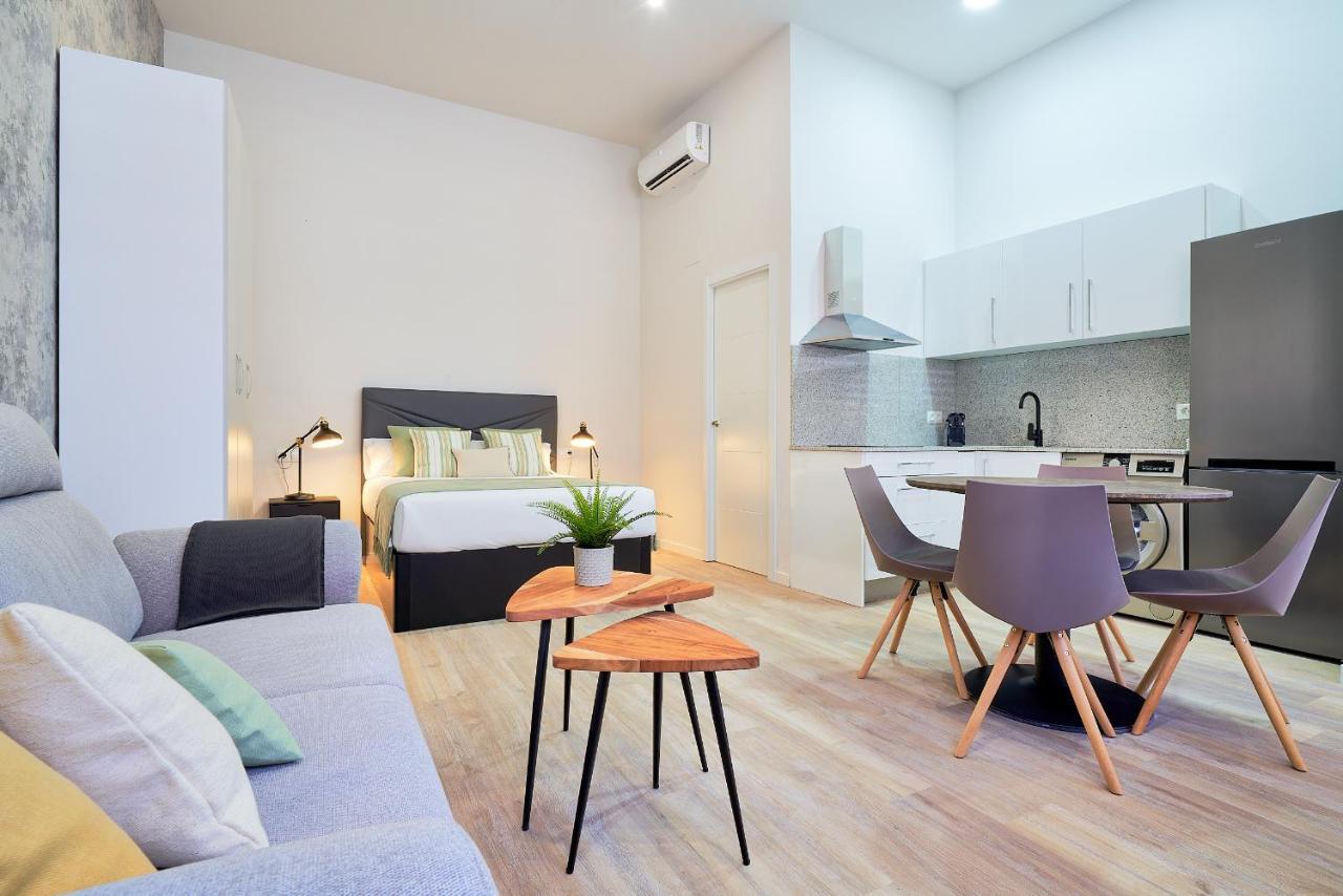 Del Parque Flats Estudio Capuchinos 말라가 외부 사진