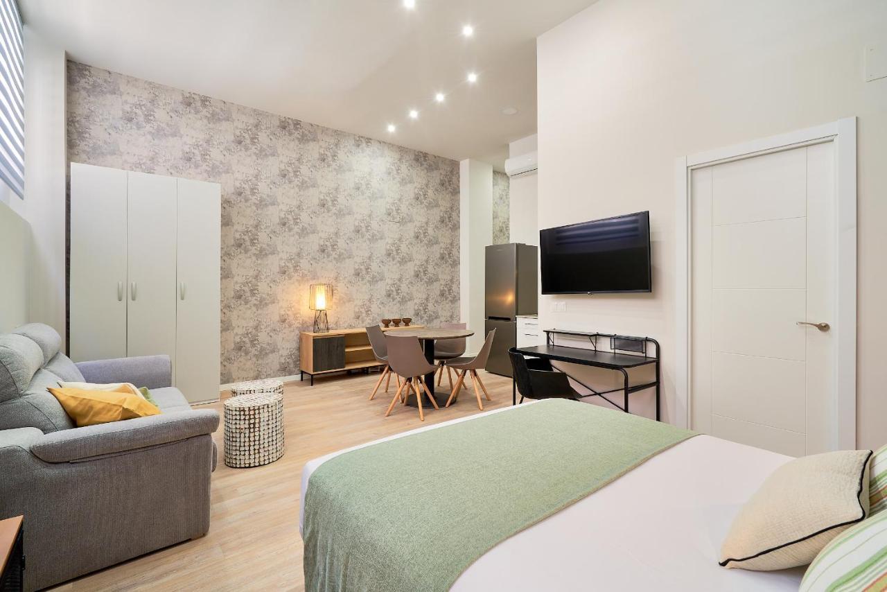 Del Parque Flats Estudio Capuchinos 말라가 외부 사진